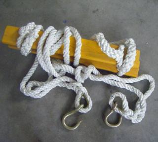 白棕绳登高板麻绳登高板电工丙纶绳登高板电力登高板