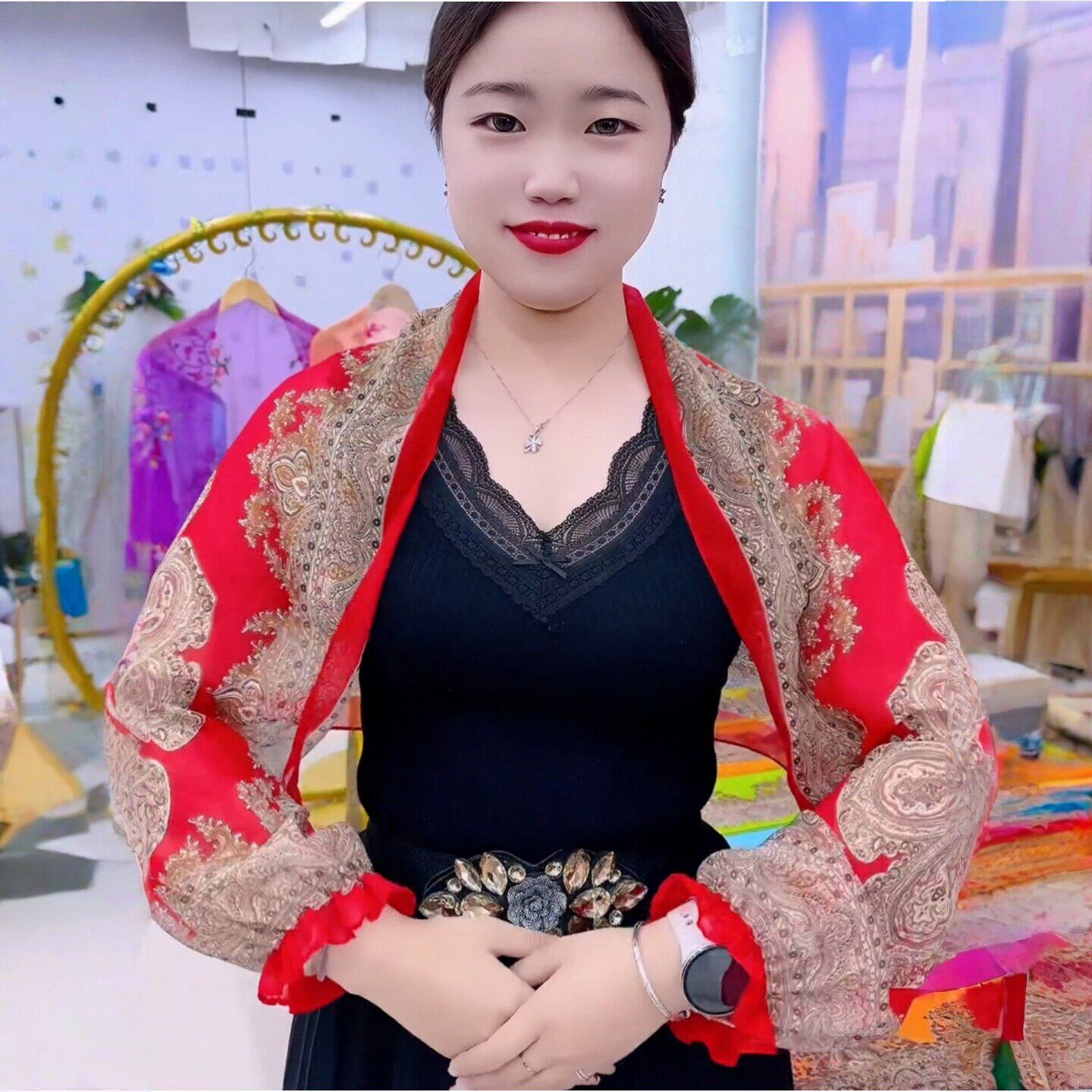 防晒袖套一体披肩女紫外线
