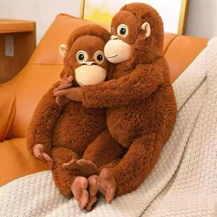 新款 大猩猩毛绒玩具长臂玩偶网红小猴子安抚抱枕公仔娃娃