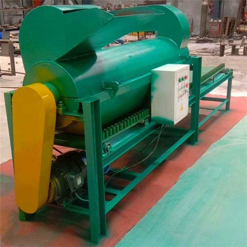 堆积废旧菌包分离粉碎机 食用菌香菇脱袋机 蘑菇木耳菌棒破碎机