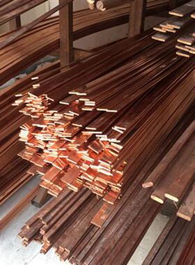 T2紫铜排扁方条镀锡铜排TMY 2*20 3*30 4*40 5*50 6*60 8*80mmT2M