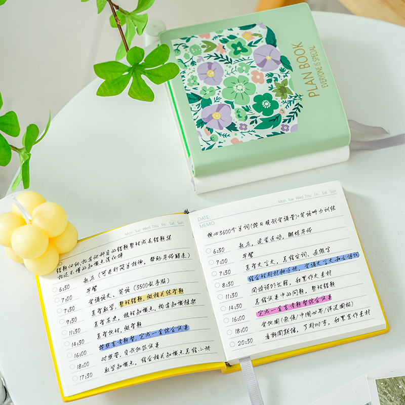 todolist口袋计划本方形小亲肤pu