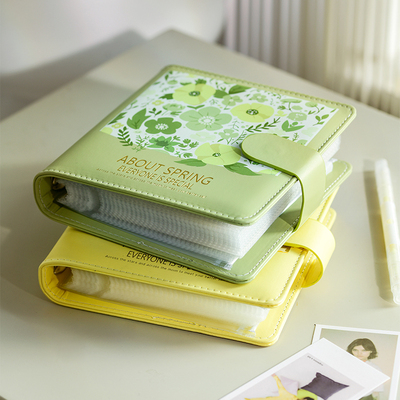 活页二宫格3寸相片拍立得收纳册