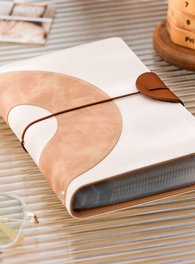 活页票据收纳册情侣旅游火车票机票卡册票夹收纳本电影演出演唱会票根门票收藏册高铁动车票收纳夹透明收集册