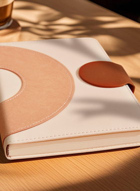 简约高档笔记本本子商务办公记事本工作会议记录本企业定制可印logo高颜值硬皮面个性创意a5大学生读书日记本