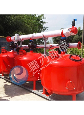 农业灌溉自动沙石过滤器 杭州厂家生产FLS-48砂滤器