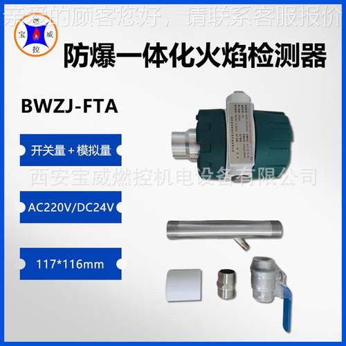 威燃控燃防爆型气烧火炬一体化火焰宝探测BWZJ-FTA废仪