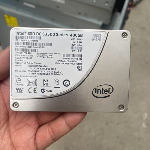 intel SSD DC S3500 480GB 2.5寸S议价