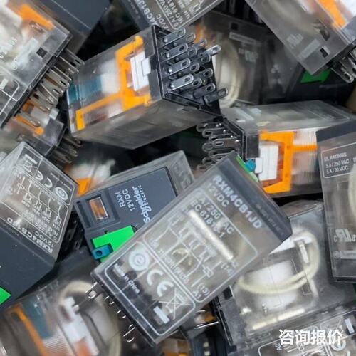 中间继电器RXM4CB1JD 12V 5A 十