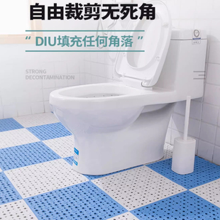 浴室防滑拼接垫防水镂空全铺淋浴沐浴洗澡地垫厕所卫生间防摔脚垫