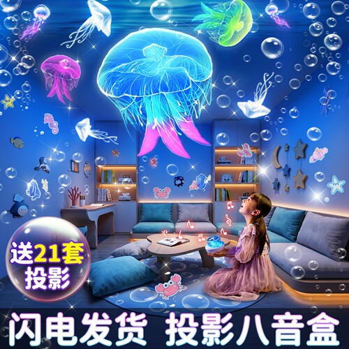 星空投影仪小夜灯女孩生日礼物