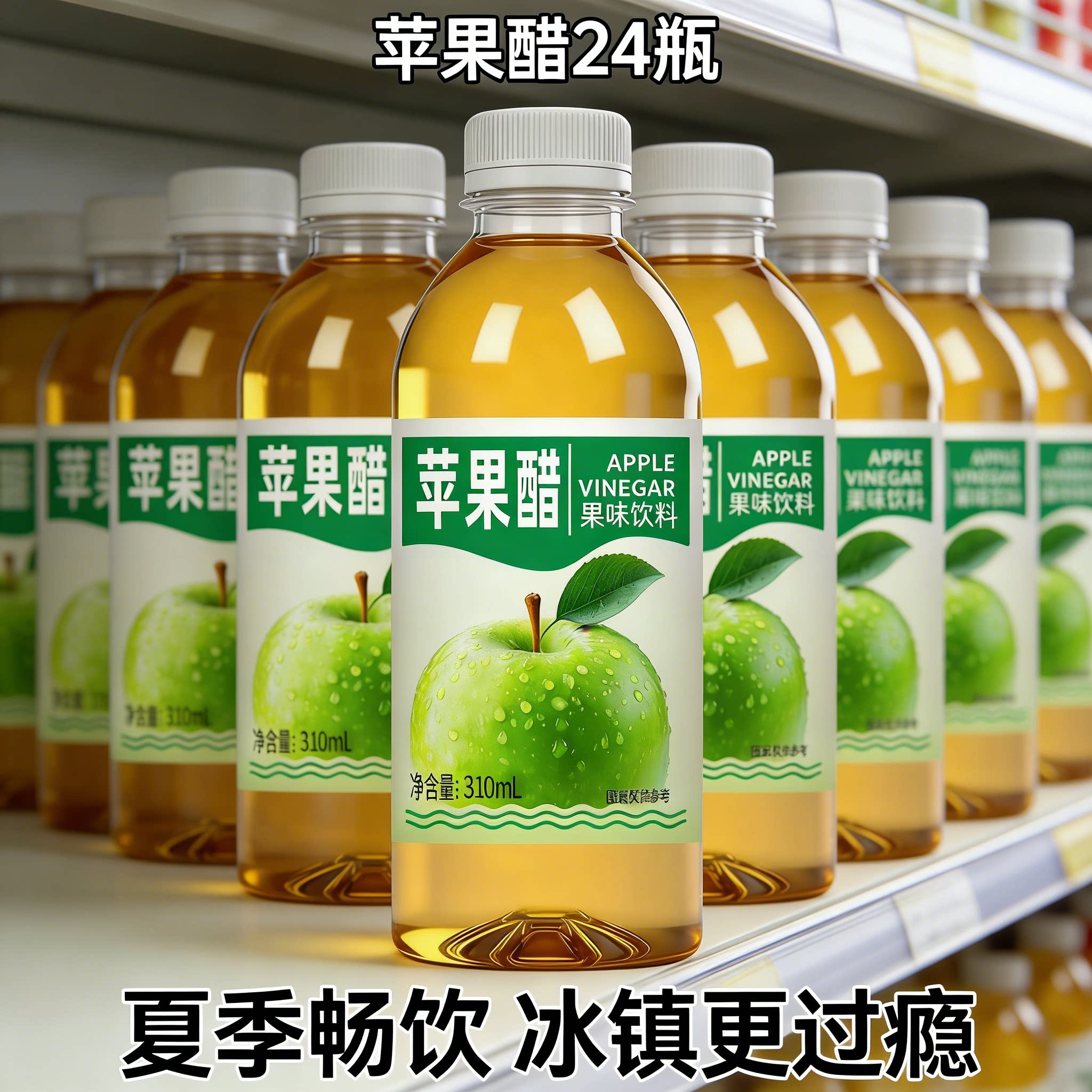 【买一箱送一箱】苹果醋饮品夏日解渴清爽解腻学生宿舍整箱饮料