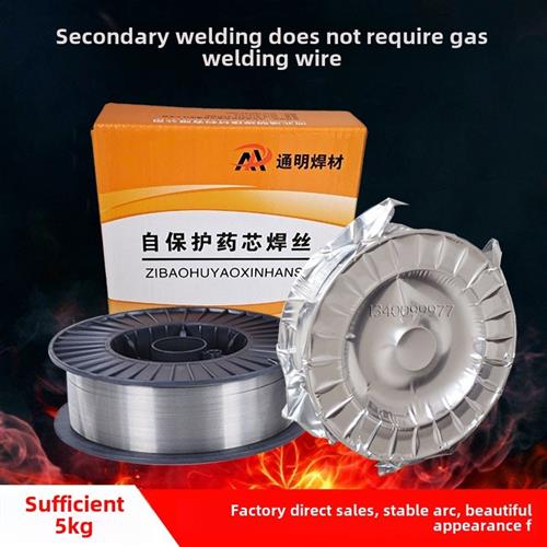 E71T-Gs次焊机无气自保护焊剂芯焊丝气体保护焊丝小板5公斤1.0不