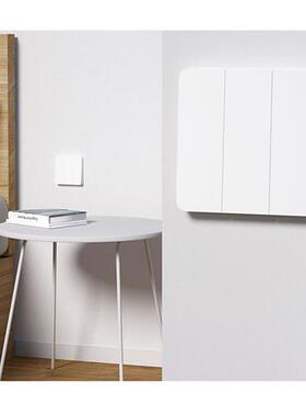 易来凌动开关回弹不断电单开双开86盒墙壁灵动白色灰色凌极开关