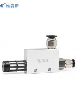 工业机械手真空发生器CV/ZH负压大吸力电磁阀二位五通换向电磁阀