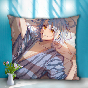 关于我转生变成史莱姆这档事利姆鲁方形抱枕双面照片定制沙发枕头