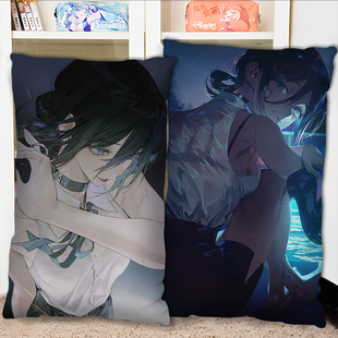 链锯人蕾塞周边抱枕双面图案半身长条二次元枕头2way枕套照片定制