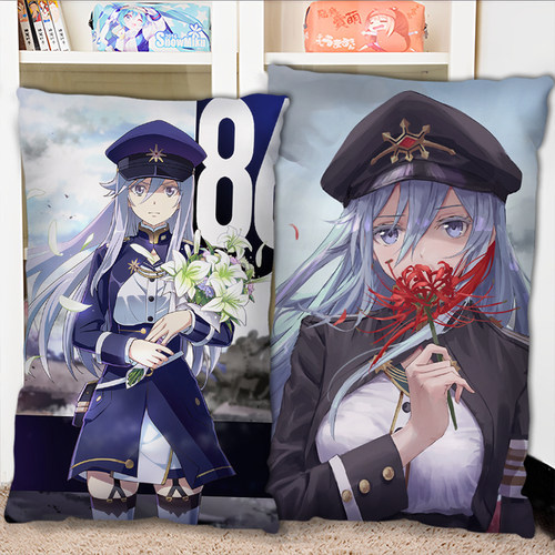 86不存在的战区蕾娜周边抱枕半身长条二次元枕头2way枕套双面定制
