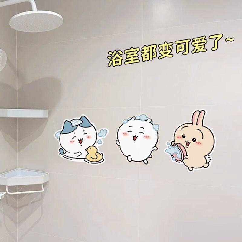 chiikawa瓷砖贴纸防水防软装墙贴