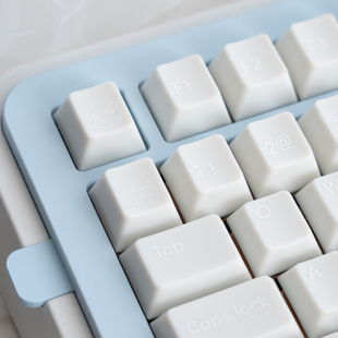 URE原创星语正刻机械键盘键帽乳白pbt/PC+UV丝印大全套热升华原厂