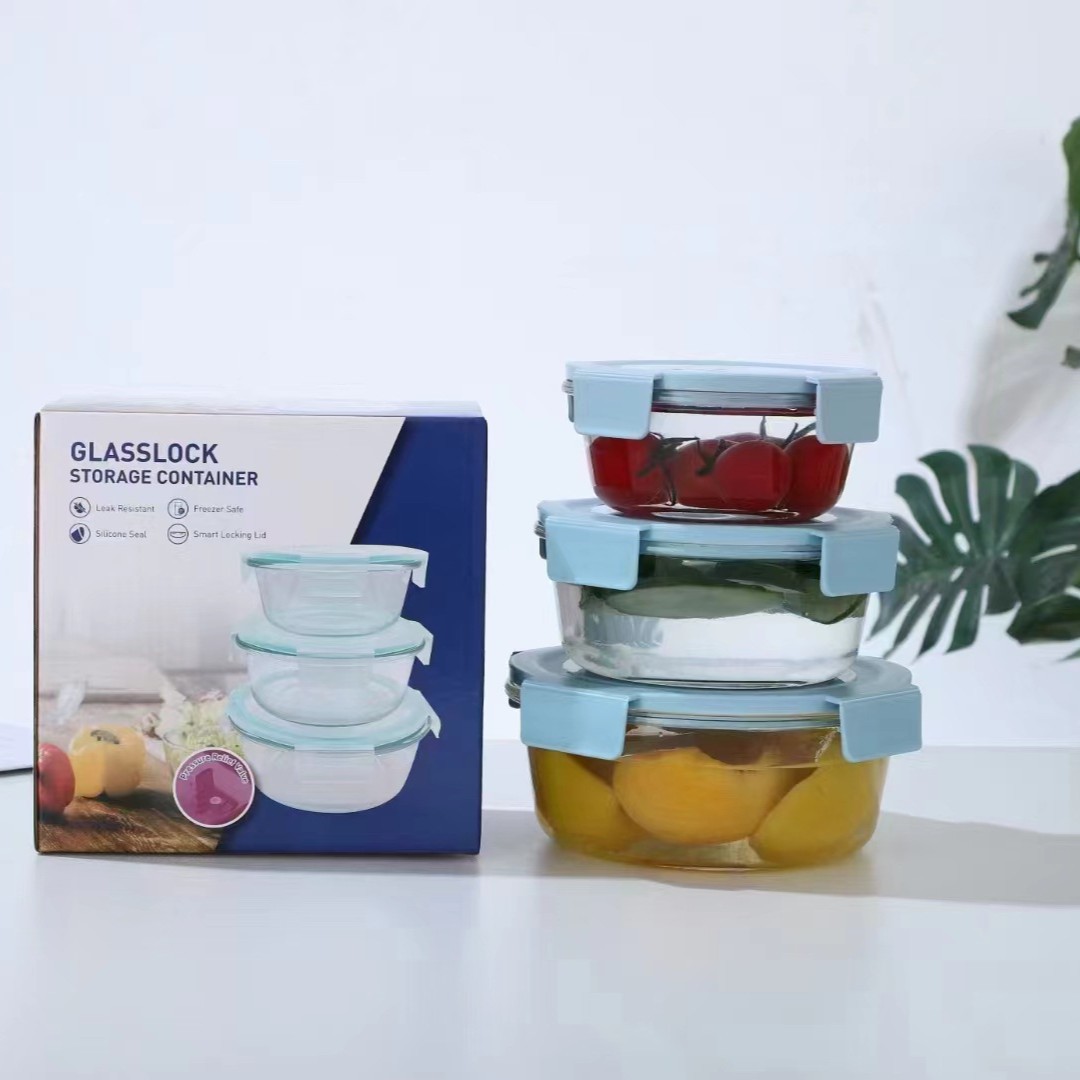 玻璃保鲜盒食品级冰箱收