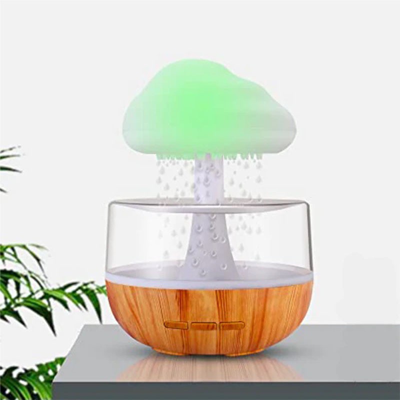 雨云加湿器爆款蘑菇形睡