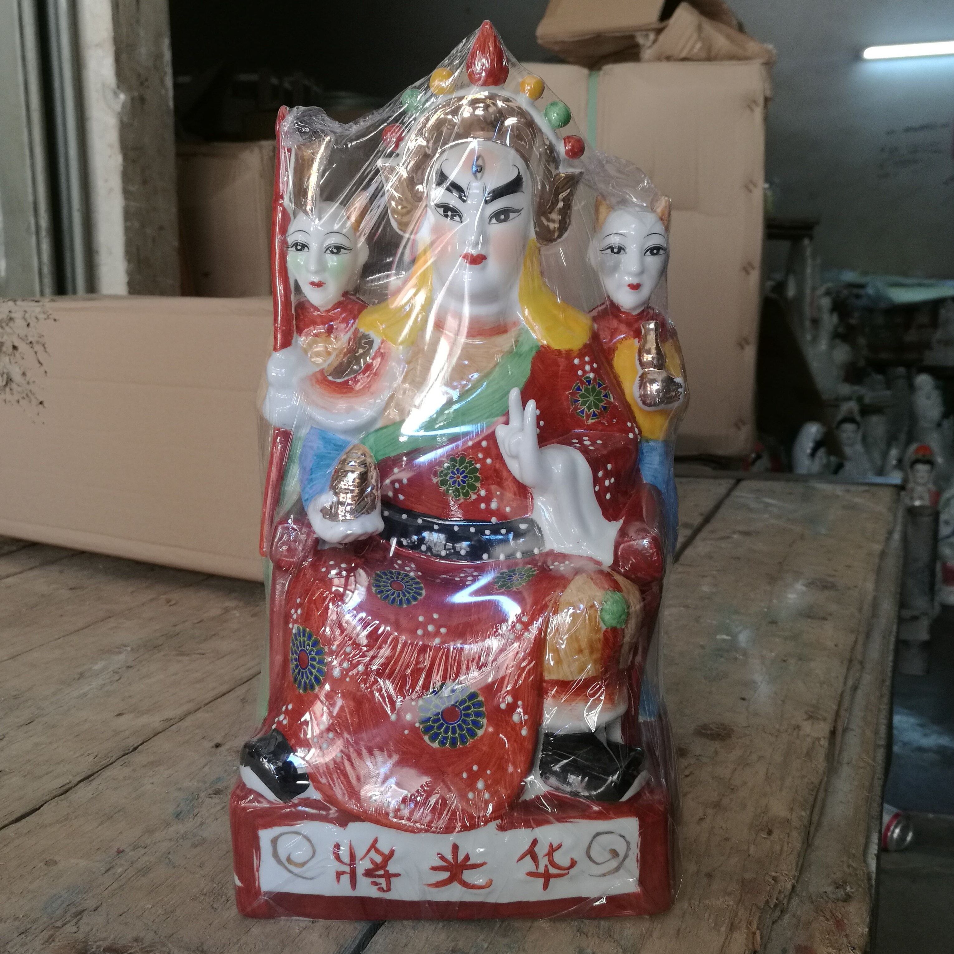 陶瓷华光将华光大帝马王爷神像佛像家居摆件