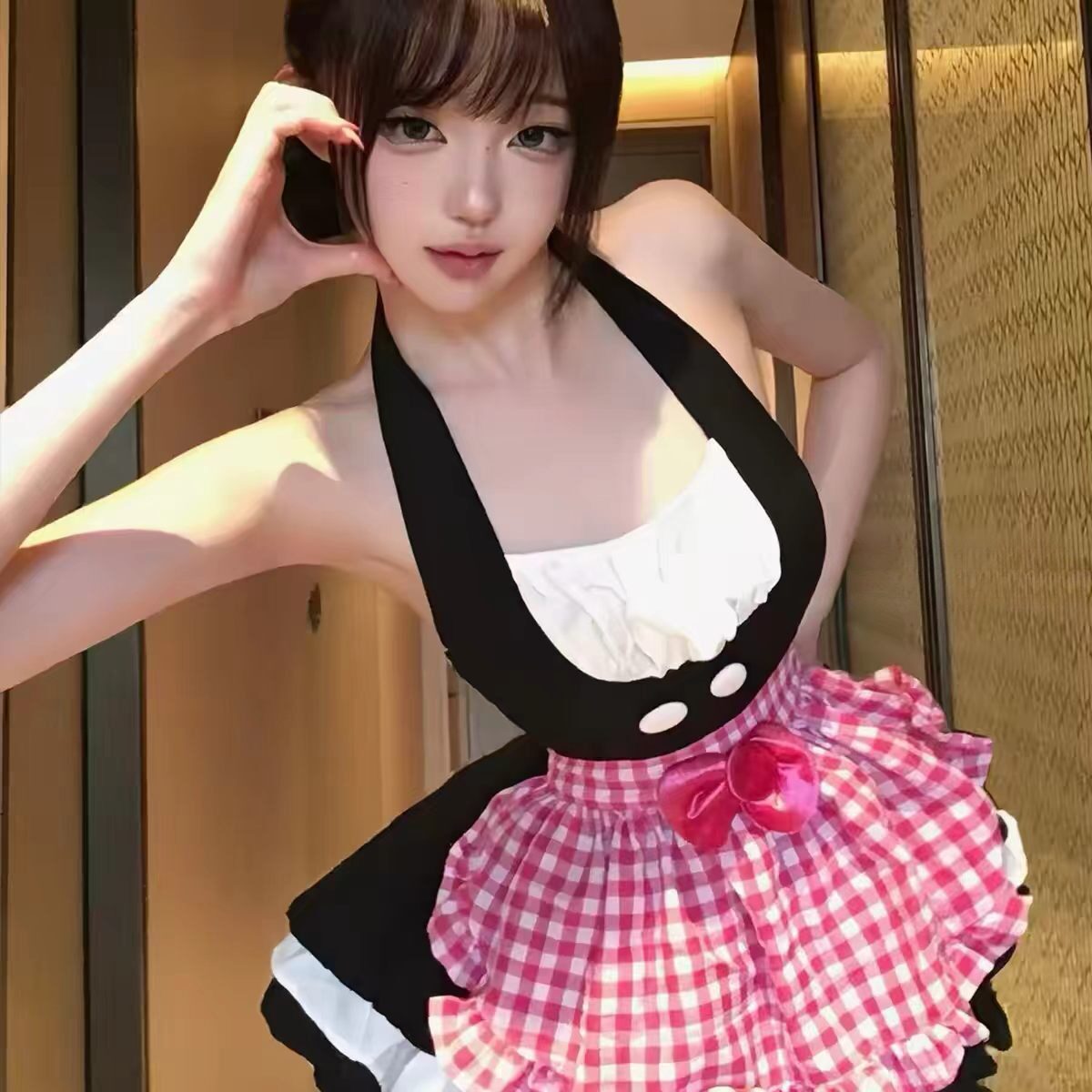 日系可爱女仆cosplay纯欲风女佣
