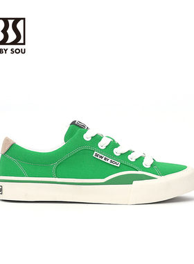 SEWBYSOU复古街头滑板鞋日系百搭低帮帆布鞋男女运动休闲鞋硫化鞋