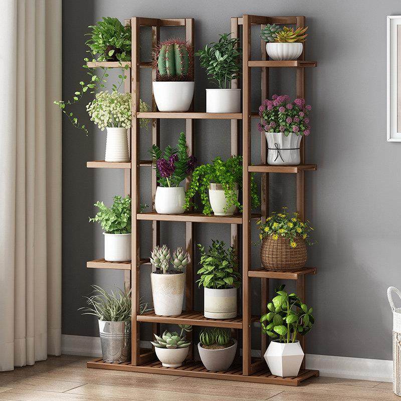 欧式花架客厅置物架落地式实木新款阳台绿萝花盆层架室内多层架子,住宅家具,花架/花几,淘宝优惠券,粉丝福利购,淘宝优惠卷