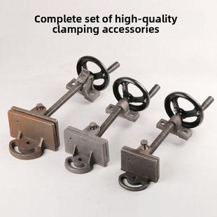 400切割机配件切割机夹具总成切割机夹板压板切割机螺母摇手轮