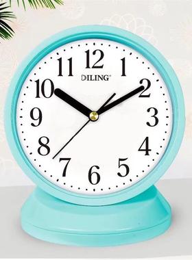 个性时尚家居台钟 客厅卧室挂钟 静音挂钟迪翎石英挂钟5175