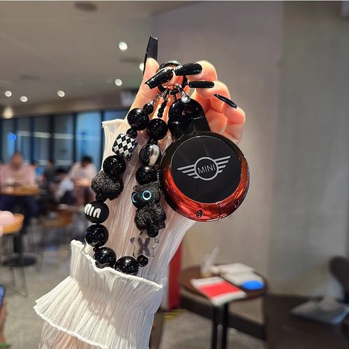 适用宝马mini钥匙套迷你countryman壳cooper钥匙包f54f55f56F60扣