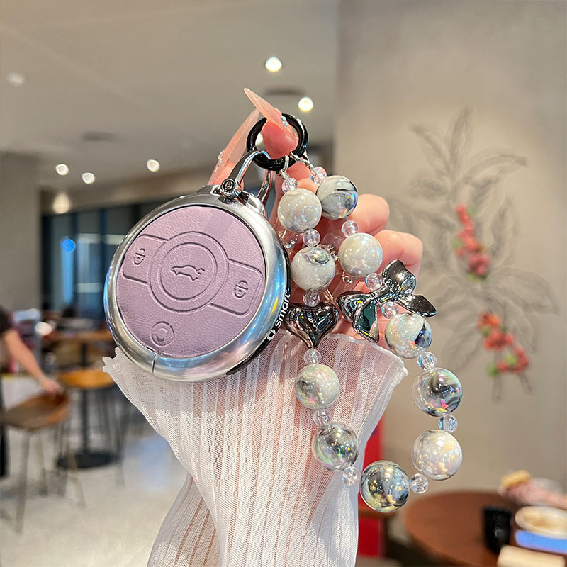 适用奔驰smart精灵钥匙套#1一号2022新款斯玛特3包壳巴博斯Pro