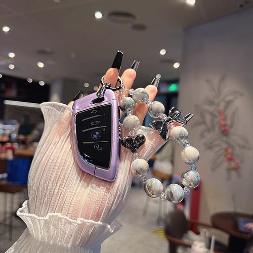 适用宝马钥匙套1系3系5系6系x1x2x3包i3扣ix3 壳x5汽车刀锋款高级