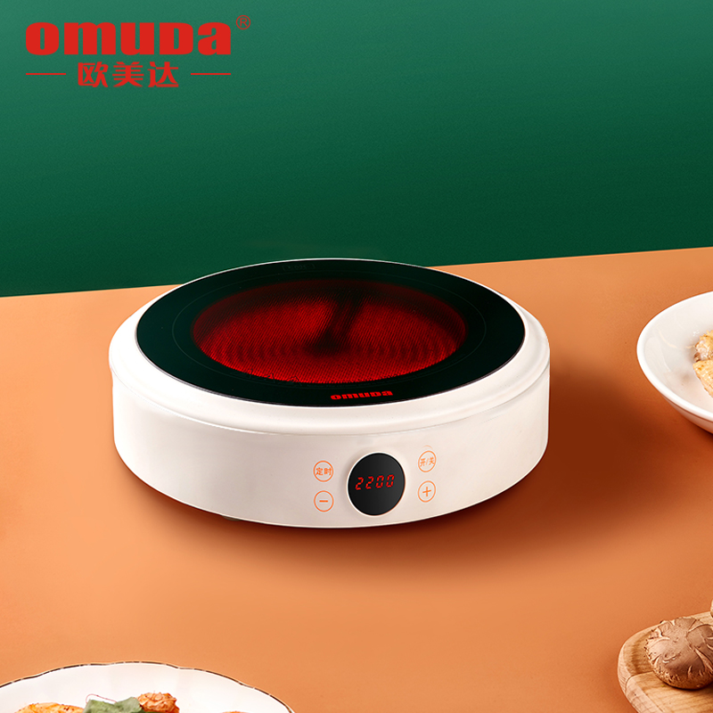 欧美达微晶面板电陶炉 25CM 2200KW