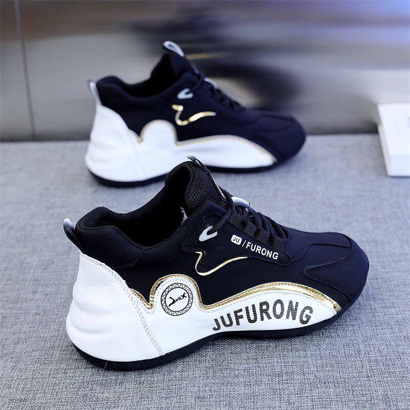 休闲运动真皮软底软面2025秋冬新款防水防滑男女皮蓬休闲运动潮鞋