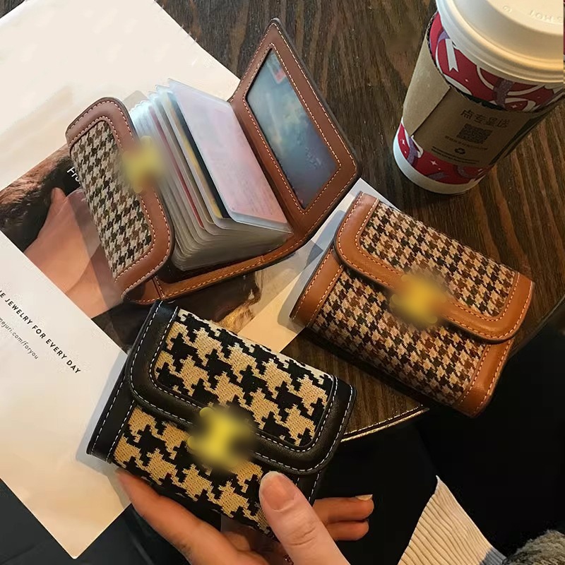 卡包女精致高档2025新款小巧大容量多卡位高级感小众ins风防消磁