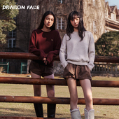 明星同款 龙脸 DRAGON FACE 羊毛宽松针织卫衣休闲宽松卫衣