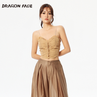 驯龙系列少女胸衣 龙脸DRAGONFACE 背心吊带 明星同款