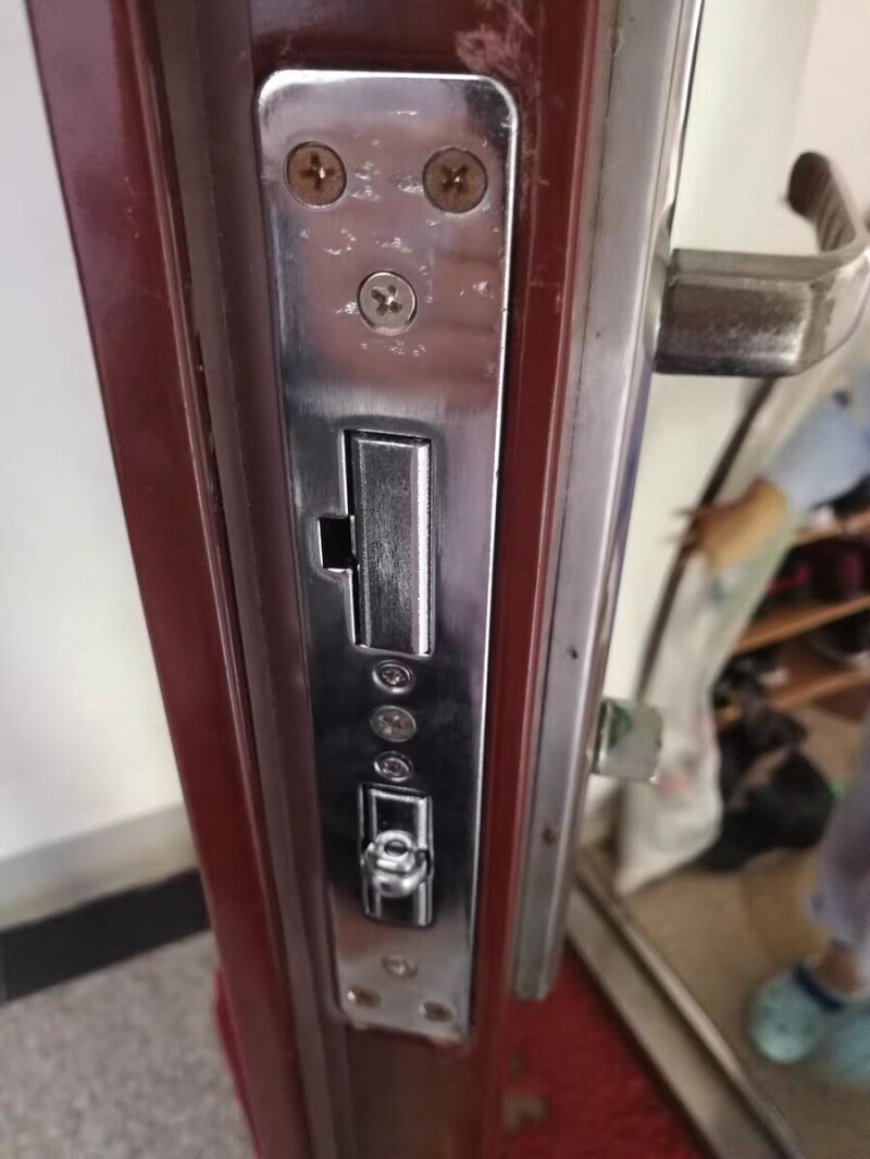 特能锁体防盗门锁体锁芯专用型锁体自动自弹锁体