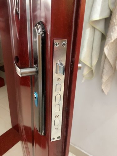 .换锁老款式防盗门锁体防盗门单活双活常用通用型方圆头加厚锁块