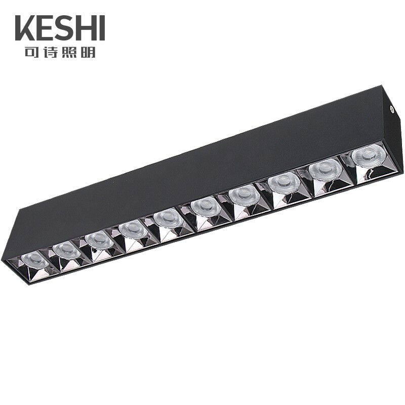 新款可诗（KESHI）led明装射灯格栅灯长条形家用客厅卧室无主灯免怎么样,好用不?