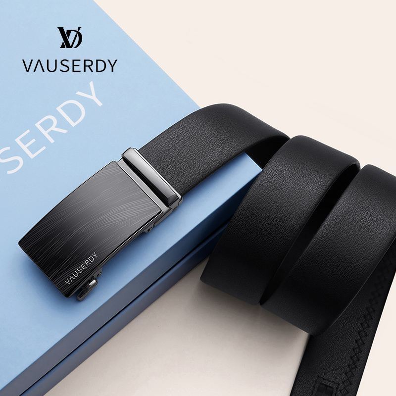 英国VAUSERDY范赛迪男士皮带男款真皮腰带2025新款奢侈品牌礼物