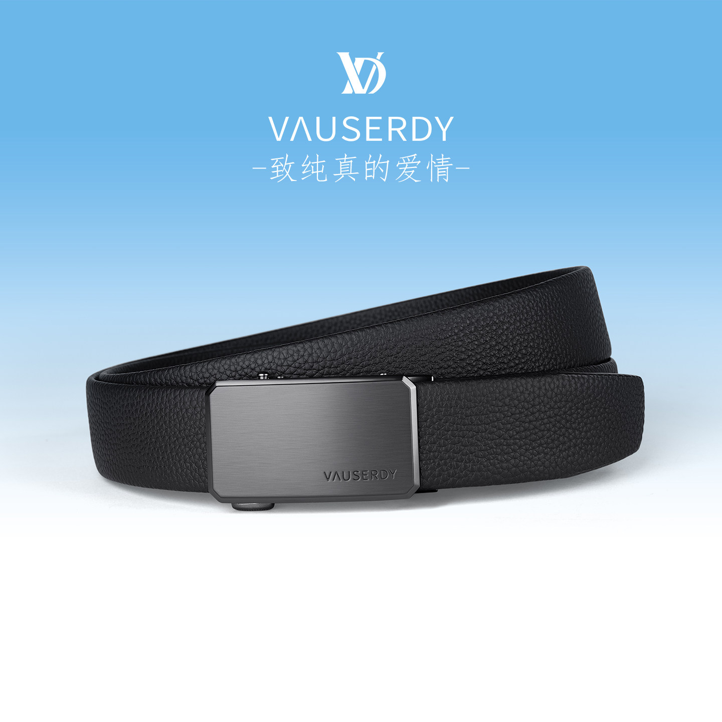 英国VAUSERDY男士真皮腰带自动扣皮带2025新款年轻人潮流轻奢男款,服饰配件/皮带/帽子/围巾,腰带/皮带/腰链,淘宝优惠券,粉丝福利购,淘宝优惠卷