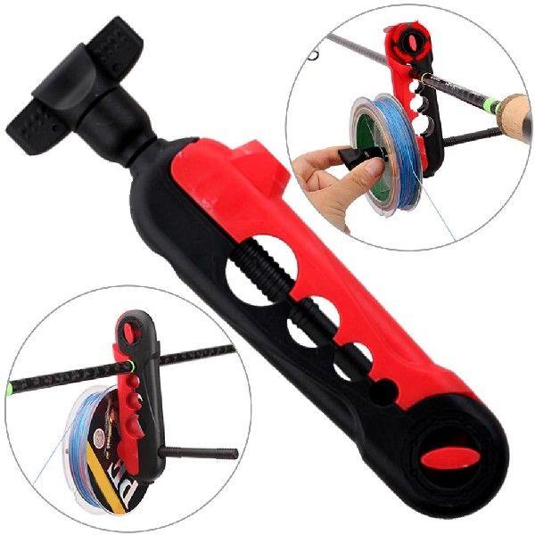 Mini Spinning Reel Spool Spooling Station System Adjustable
