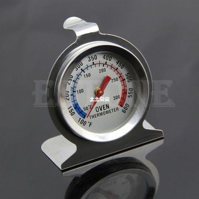 1 Stainless Steel Oven Thermometer stand Temperature Gauge