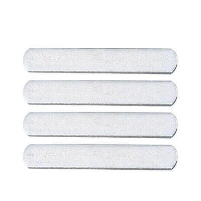 4 Pcs Steel Plates for Weighted Vest Rounded Anti-rust