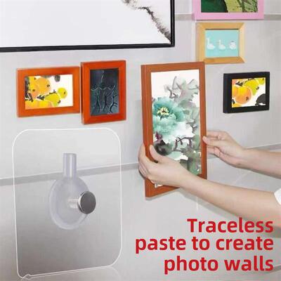 No trace nail photo frame hook hanging painting non-perforat