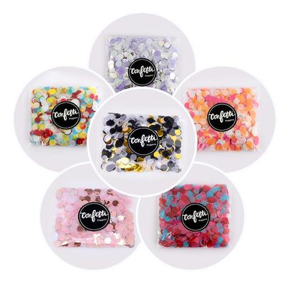 1cm-1.5cm 10g/bag of Melange Paper Confetti Confetti Wedding